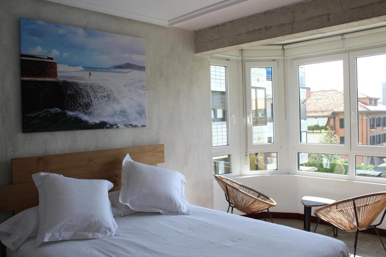 Apartamentos Zarautz Playa, Con Piscina Y Garaje Exteriör bild