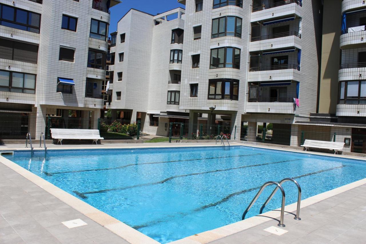Apartamentos Zarautz Playa, Con Piscina Y Garaje Exteriör bild