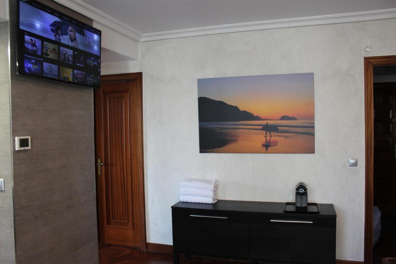 Apartamentos Zarautz Playa, Con Piscina Y Garaje Exteriör bild