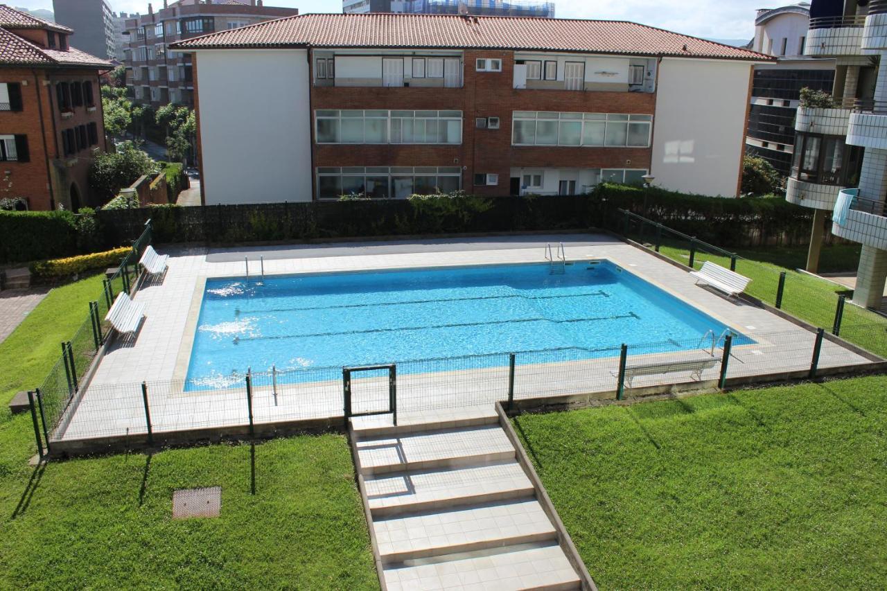 Apartamentos Zarautz Playa, Con Piscina Y Garaje Exteriör bild
