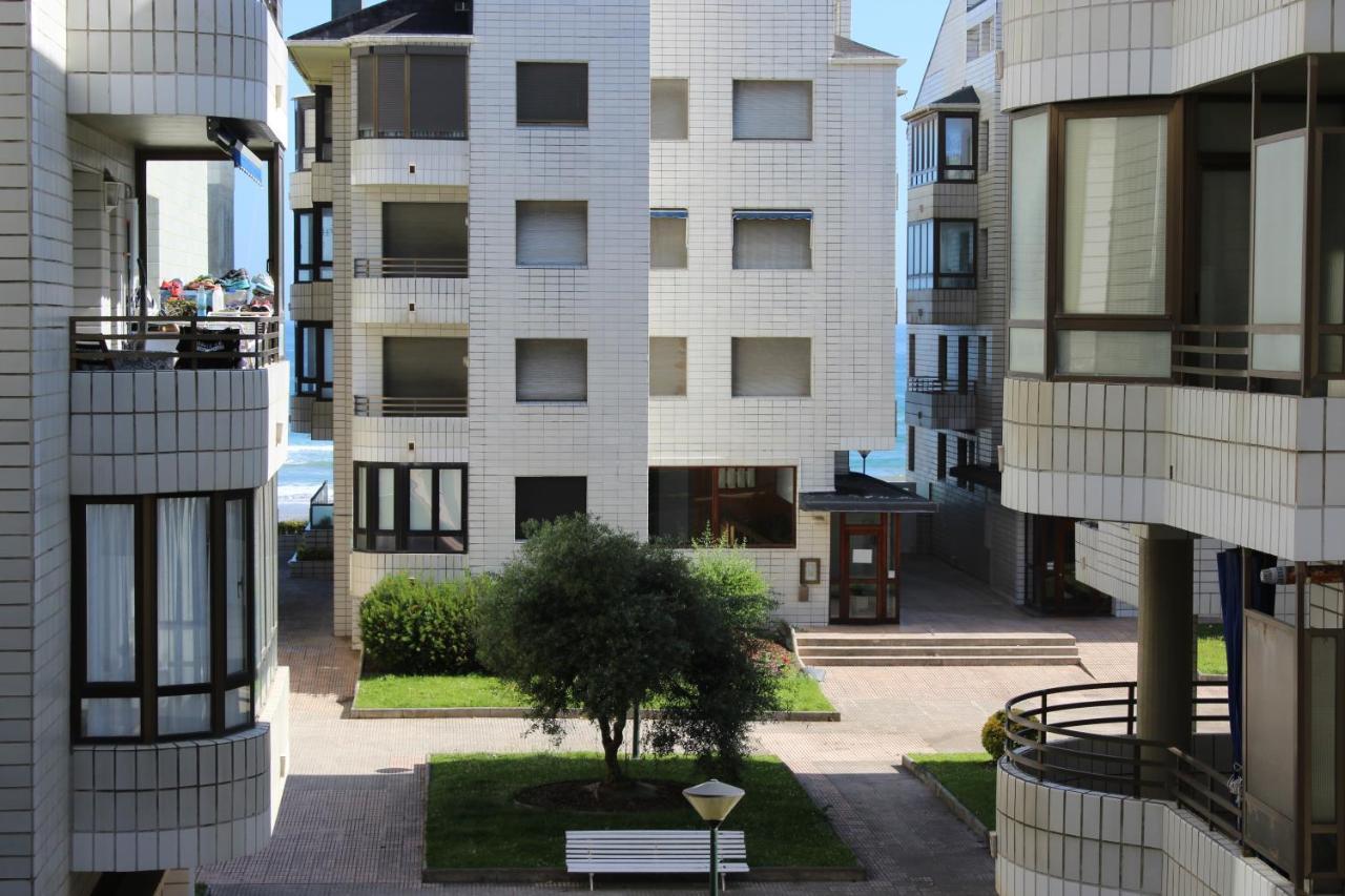 Apartamentos Zarautz Playa, Con Piscina Y Garaje Exteriör bild
